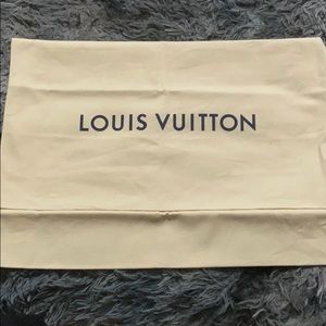 Authentic Louis Vuitton dust bag from Paris